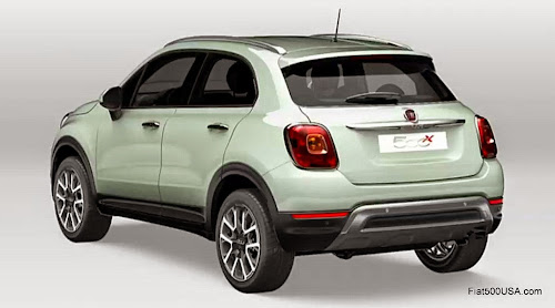 Fiat 500x colours Fiat 500x colours